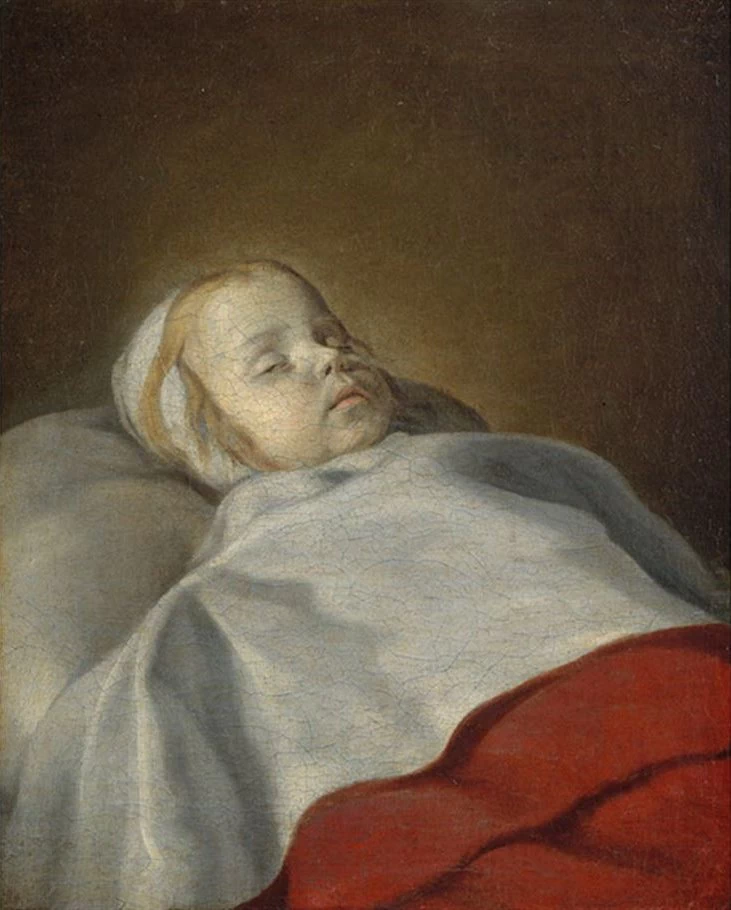 Ritratto di fanciullo morto - Museo di Belle Arti di Besançon, attribuito